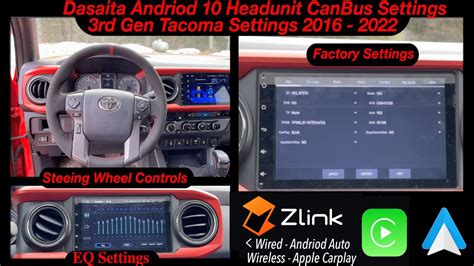 Then head over to the <b>CANBUS</b> <b>settings</b> and set Right Hand Camera to normal. . Dasaita canbus settings